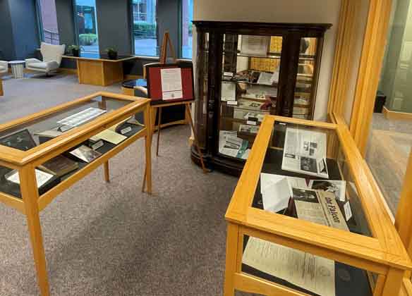 library exhibit