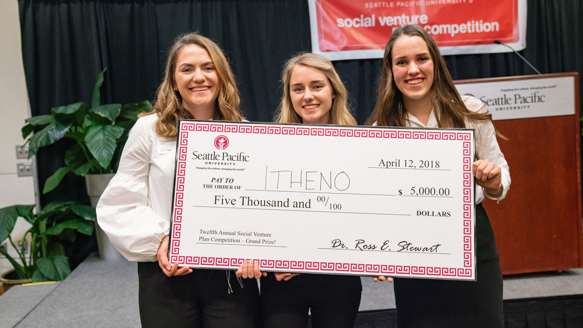 Winning Social Venture Plan Competition