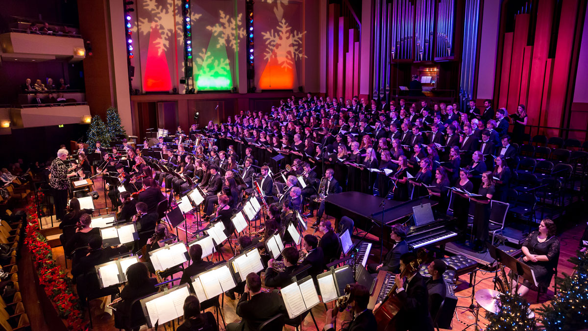 Engaging the City holiday music