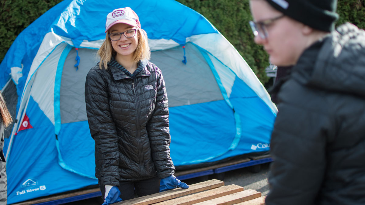 Engaging the City Tent City