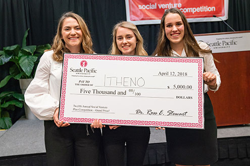 Winning Social Venture Plan Competition