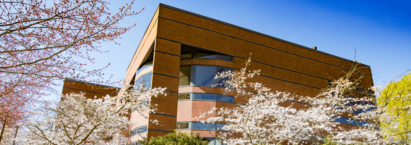 McKenna Hall in Spring