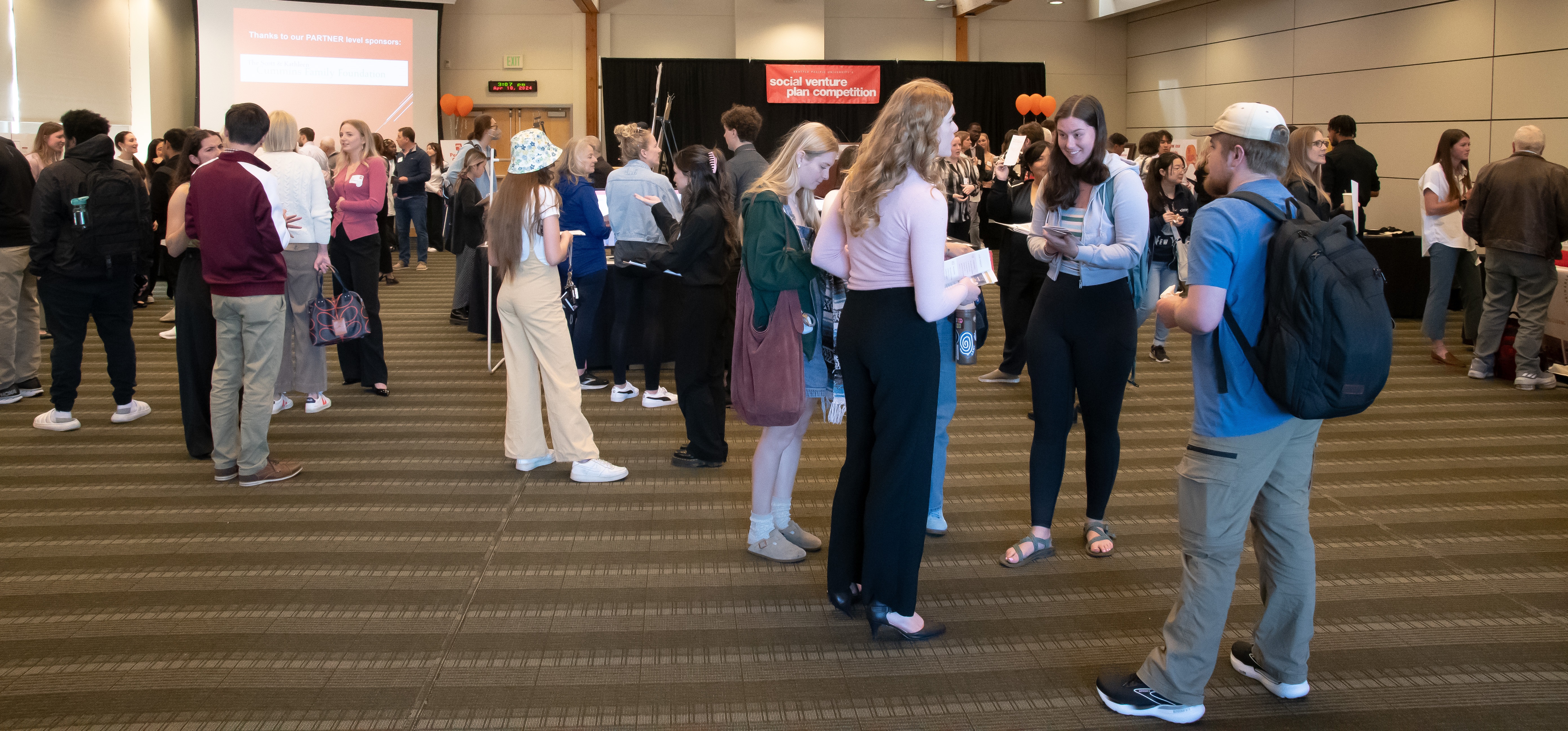 The 2023 Social Venture Plan Competition showcase event