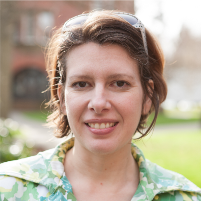 Headshot photo of a woman named Kris Gritter