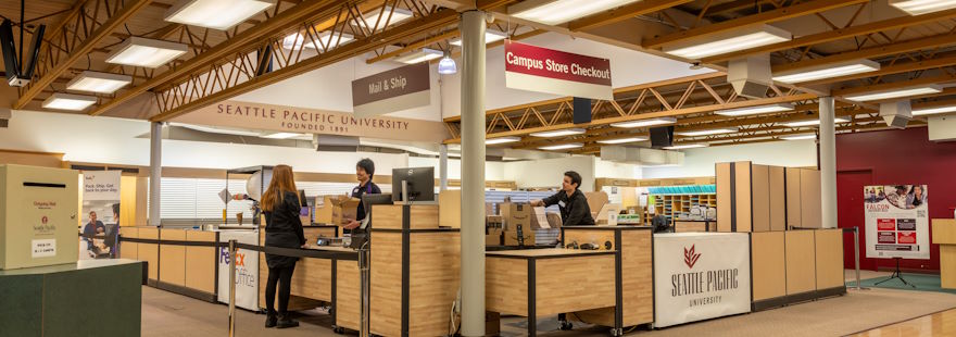 Mailing services counter