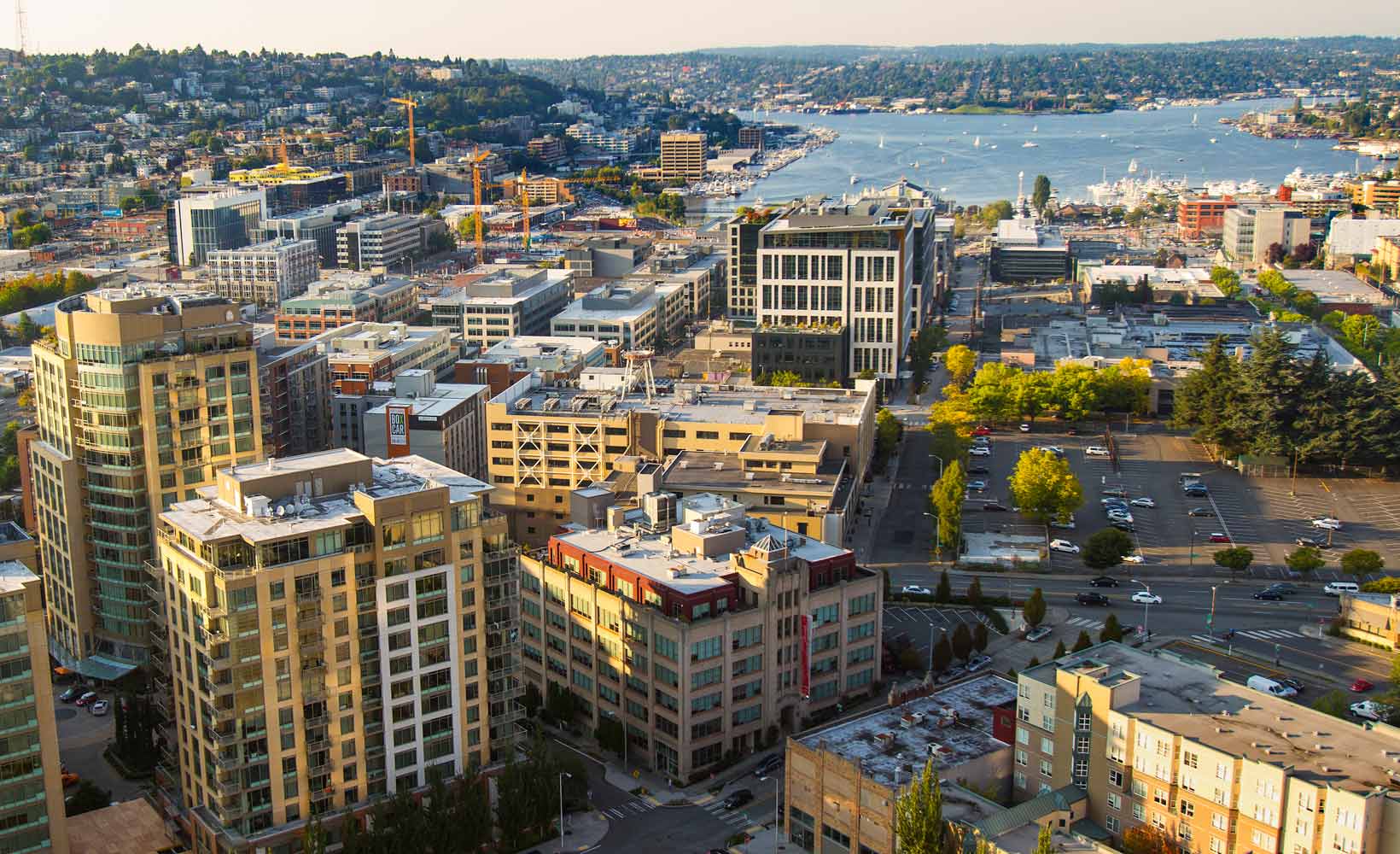 Aerial of Seattle