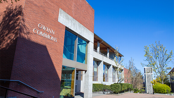 Gwinn Commons on the Seattle Pacific University campus.