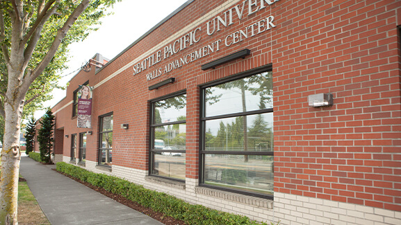 The Walls Advancement Center on the Seattle Pacific University campus.