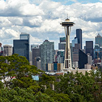 The Seattle skyline