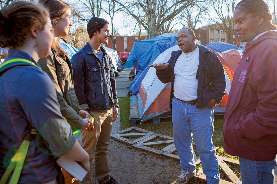 Tent City 3 Resident